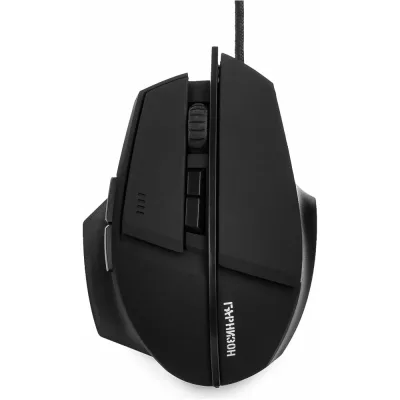 Мышь Проводная игровая Альтаир Гарнизон 7кн, 3200 DPI, ПО, 1.5м, черный, GM-740G