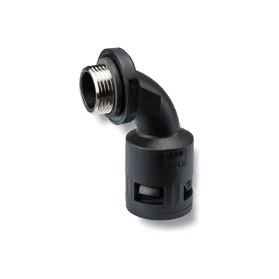 Муфта для гофрированных труб WEYER WQBM-M16B/AD13.0 - коннектор поворотный, нар. M16x1.5 WE2001500