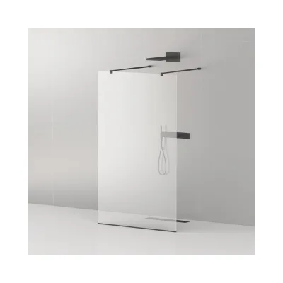 Душевая перегородка Cezares LIBERTA-L-2-100-C-NERO