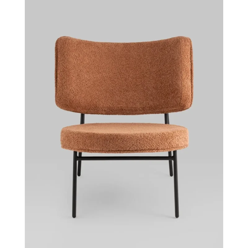 Кресло Стул Груп District Lounge букле терракотовый LV-101-S493-01