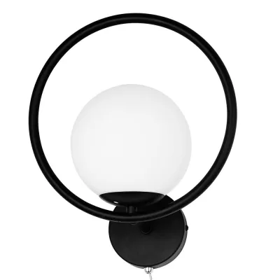 Бра Arte Lamp Matisse E14 40 Вт 220 В черное IP20 (A7741AP-1BK)