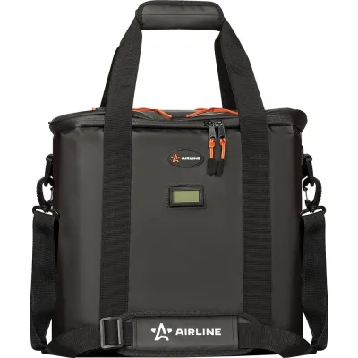 Сумка-холодильник Airline Black Edition 30 л, охлаждение/нагрев 12В, 55Вт, 36х26х33см, черная ACFK010