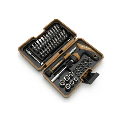 Наборная отвертка с насадками BERKUT Specialist 53 предмета BS-SET9535