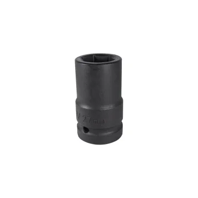 Головка ударная глубокая 6-гранная 27 мм, 1" Forcekraft FK-4857527 51297