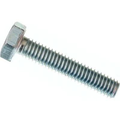 Болт КРЕП-КОМП полная резьба, цинк DIN933 22х100 пр.8,8 (25кг) бп22100