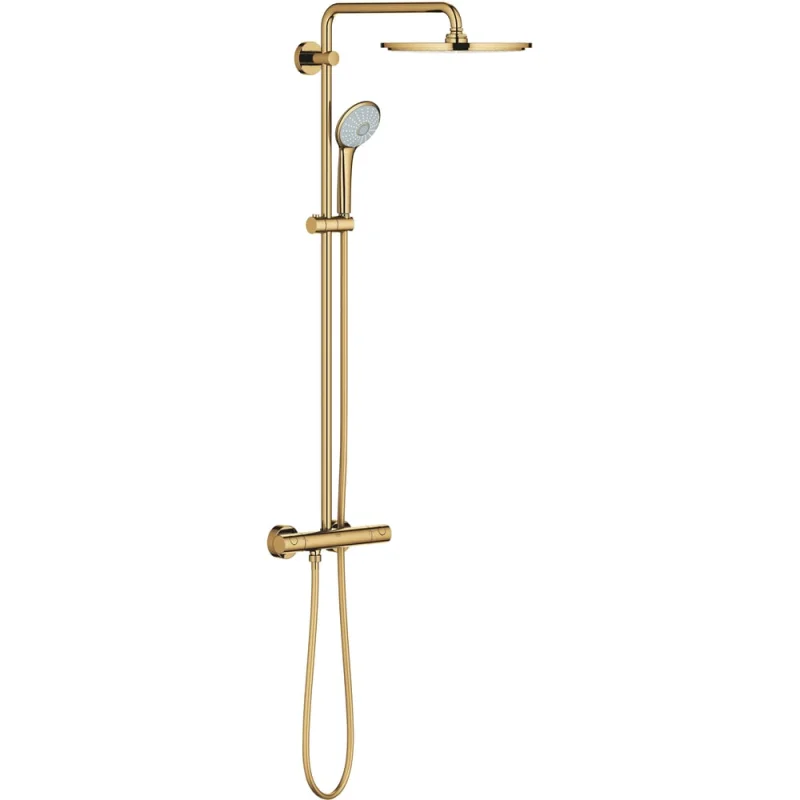 Душевая система Grohe Euphoria XXL 310 с термостатом для душа, цвет: холодный рассвет, глянец 26075GL0
