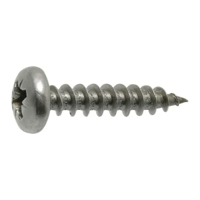 Универсальный саморез ЦКИ скругленный, 2.5x10 мм, Ц, Pz 1, 200 шт. 28599