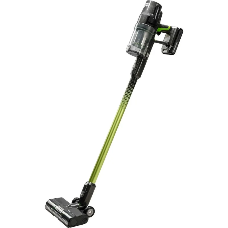 Пылесос беспроводной вертикальный аккумуляторный Арт. GreenWorks 24V, с 1хАКБ 4 Ач и ЗУ 4700607UB
