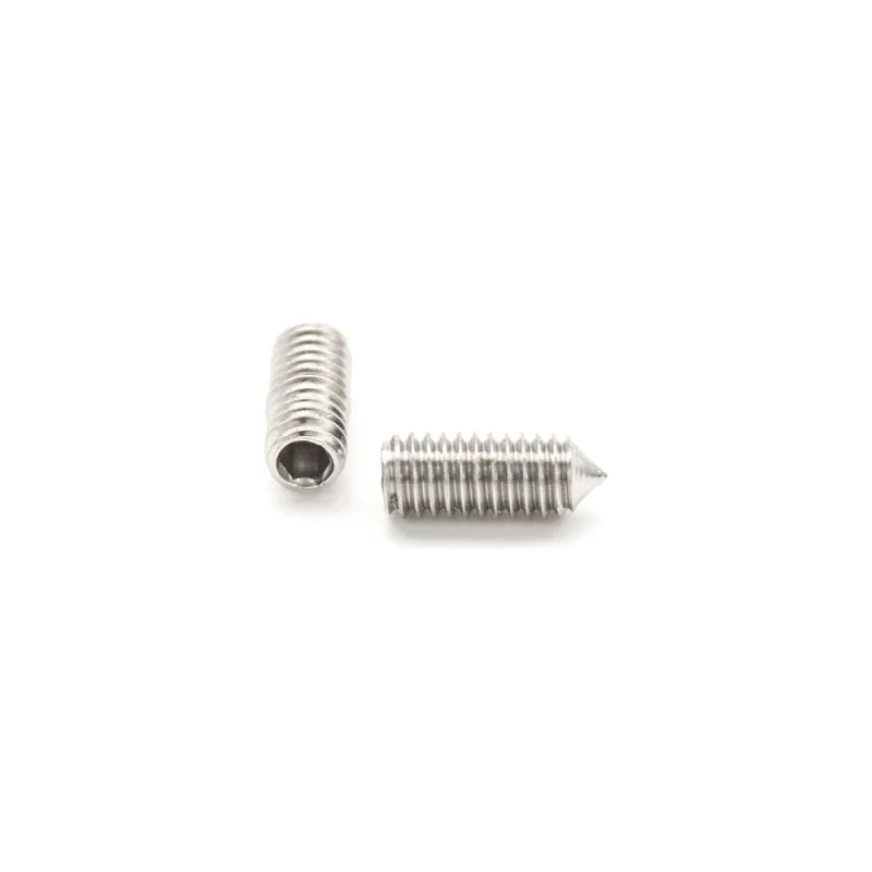 Установочный винт ЦКИ DIN 914, М5x8 45H, цинк, HEX2.5 100 шт. 74930