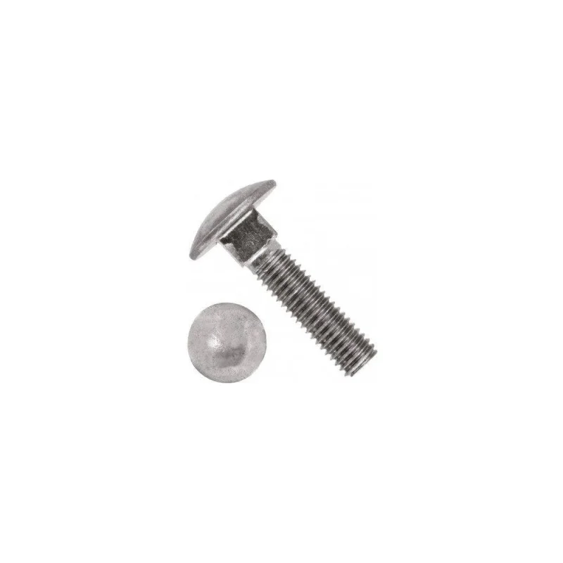 Болт мебельный TOOLAS DIN 603 М 6 х 50 (нерж. сталь, А2), 20 шт 0383 038311123