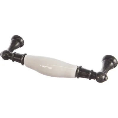 Ручка-скоба Brante RS.1426.96.F20 керамика-чёрный никель 606543