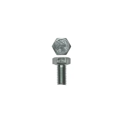Болт оцинкованный с шестигранной головкой DIN 933 (M8; 16 мм; 200 шт.) Kraftool 303074-08-016