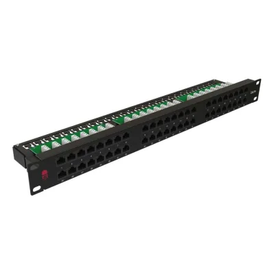 Патч-панель SYSMATRIX 19 Кат,5е 48 портов высокой плотности PP 1901U,S485EU,M