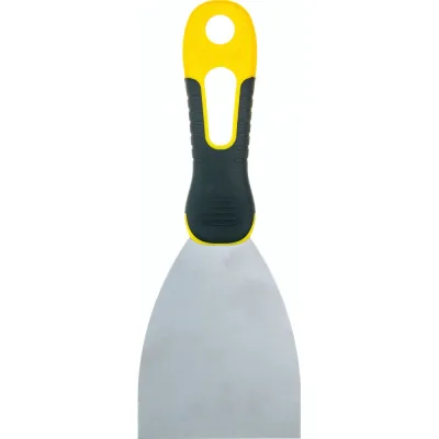 Шпатель с профилированным нержавеющим полотном и 2к ручкой 80мм STAYER PROFESSIONAL 10045-08