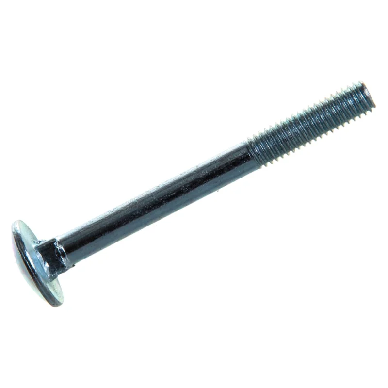 Мебельный болт Element DIN 603 6x60 белый цинк 30 шт 102730