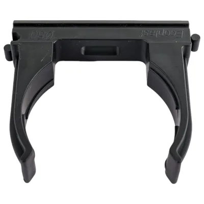 Держатель для труб Экопласт CF50G D50 мм, черный 41750-10BL