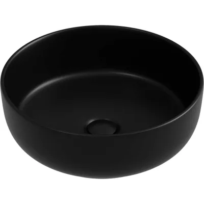 Π Π°ΠΊΠΎΠ²ΠΈΠ½Π° Π½Π°ΠΊΠ»Π°Π΄Π½Π°Ρ ΠΊΡΡΠ³Π»Π°Ρ Ceramicanova Taycan Π΄ΠΈΠ°ΠΌΠ΅ΡΡ 375 ΠΌΠΌ, Π²ΡΡΠΎΡΠ° 140 ΠΌΠΌ, ΡΠ΅ΡΠ½Π°Ρ ΠΌΠ°ΡΠΎΠ²Π°Ρ CN12003MB
