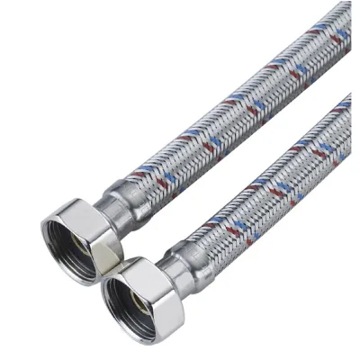 Подводка для воды СТМ ГИГАНТ 3/4", гайка-гайка,120 cм CWGHF120