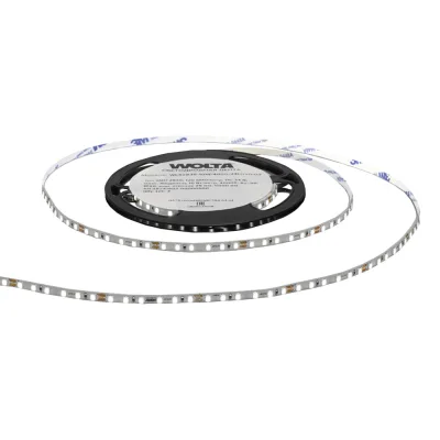 Лента светодиодная Wolta 4000К 10 Вт/м 24 В IP20 5 м (WLS2835-10W/4000/24H120-03)
