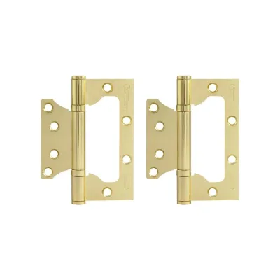 Петля НОРА-М накл. ун. 800-4" FHP-ЕСО SB мат.лат.покр. без колп. 100х75х2,5 15532