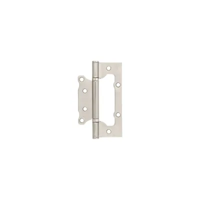 Петля накладная VETTORE FLUSH 125×75×2.5mm CP Хром, 2шт 20637