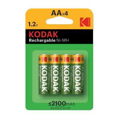 Аккумулятор Kodak АА пальчиковый LR6 1,2 В Ni-MH (4 шт.) (Б0012142)