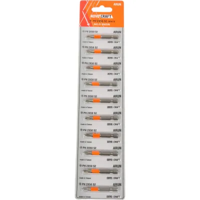 Биты в ленте (10 шт; PH2; 50 мм) Novocraft В42-21-0502VN