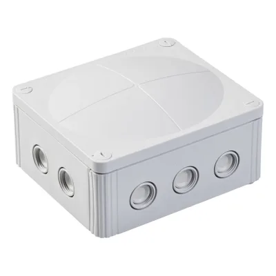 Распаечная коробка Wiska серая, IP66/67,160х140х81 1210/leer