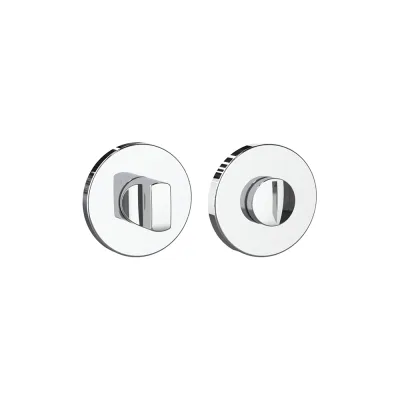 Фиксатор Punto BK6.R.ARC.R52 CP-8 круглая розетка хром (47205)