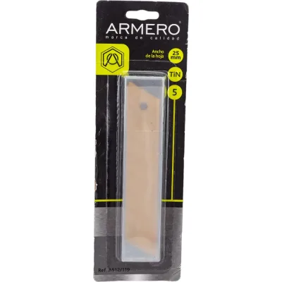 Лезвие сегментное Tytan (25 мм; 5 шт.) Armero AR12-119/A512/119