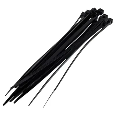 Нейлоновые стяжки Fortisflex НСС EasyFix 5x160 мм, черный, 100 шт. 89925