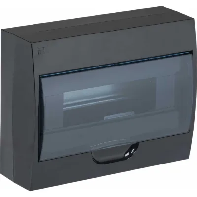 Корпус IEK KREPTA 3 ЩРН-П-12 IP41, черный, пластиковый MKP12-N-12-41-K02