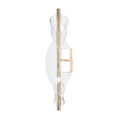 Светильник светодиодный накладной Arte Lamp Fiorita 3000К 12 Вт 1 кв.м золото IP20 (A2093AP-1GO)