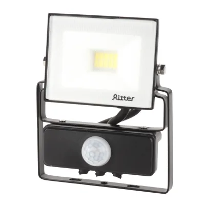 Прожектор светодиодный Ritter Profi 6500К 20 Вт IP65 с датчиком движения черный