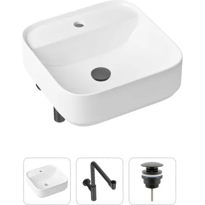 Накладная раковина для ванной Lavinia Boho Bathroom Sink Slim в комплекте 3 в 1 21520318