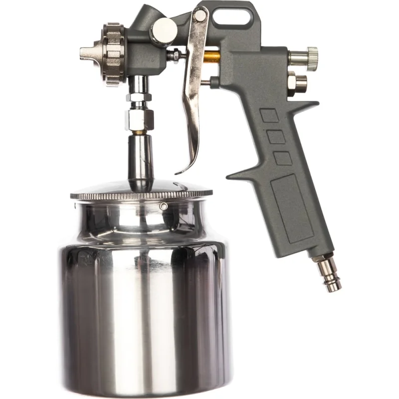 Краскопульт Pegas pneumatic нижний бак, сопло 2.5 мм PGS-2706