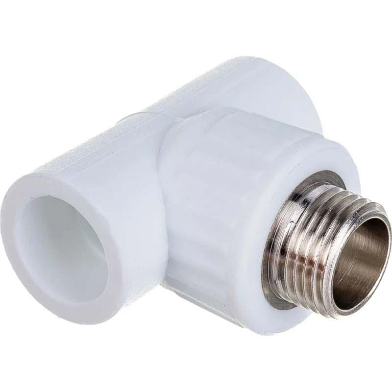Комбинированный тройник VALFEX PP-R белый, 20х1/2 дюйма НР 10128020 127-0523