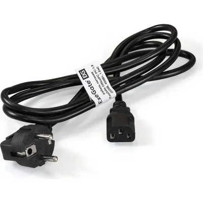 Кабель питания ExeGate OfficePC PC-1,8 4 Schuko-C13, черный, 1,8м 287264