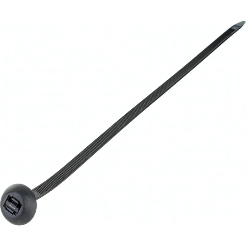 Нейлоновые стяжки FORTISFLEX КСК 8х280 черный, 100 шт. 83503