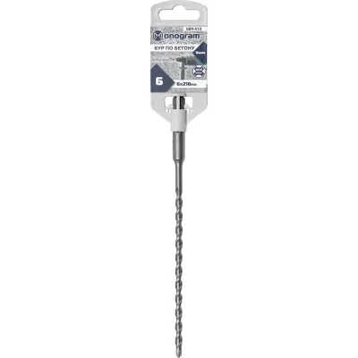 Бур по бетону Basis (6x150х210 мм; SDS-plus) Monogram 089-410