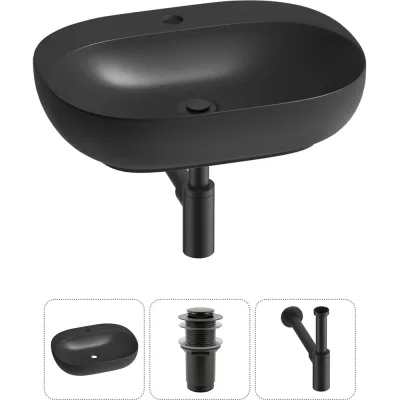 Набор Wellsee 3 в 1 Pro Line накладная/подвесная раковина 53x41 см 20212441R