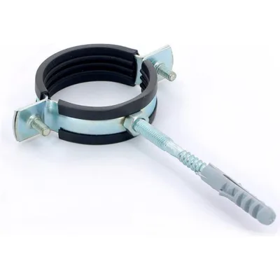 Хомут Uni-Fitt 1 1/4" 40-45 мм с резиновым уплотнителем, шпилькой и дюбелем 850U5800
