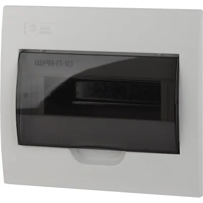 Встраиваемый бокс ЭРА SIMPLE ЩРВ-П-10 модулей, пластик IP41 Б0041512