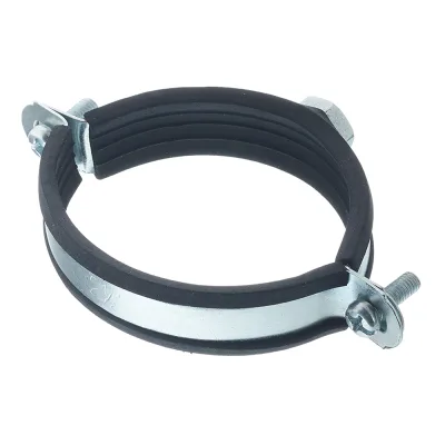 Хомут сантехнический 2 1/2" 73-80 мм оцинкованная сталь (20 шт.)