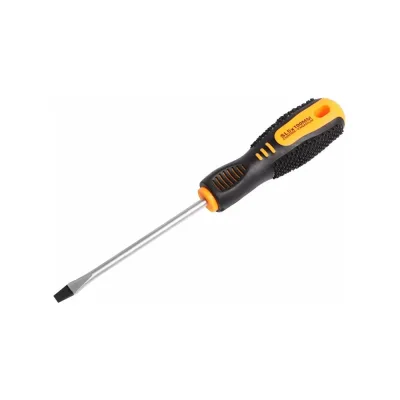Шлицевая отвертка REXANT SL 5х100 мм, двухкомпонентная рукоятка 12-4722