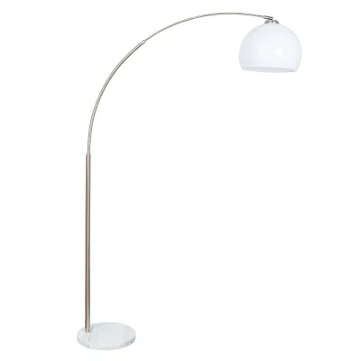 Торшер Arte Lamp E27 60 Вт белый IP20 (A5822PN-1SS)