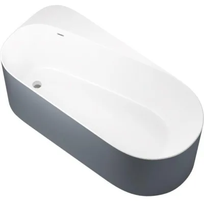 Ванна акриловая Allen Brau Priority 170х80 см отдельностоящая с ножками (2.31001.21/BGM)