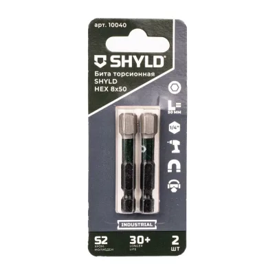 Торсионная бита SHYLD HEX 8x50 (2шт.) 6691349