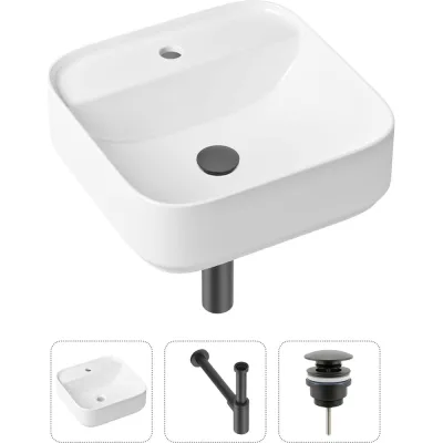 Накладная раковина для ванной Lavinia Boho Bathroom Sink Slim в комплекте 3 в 1 21520278