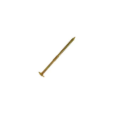 Саморез по дереву HIMTEX проф. желт. тарельчатая голова Torx 50 10x280 50 шт. 10280Wh
